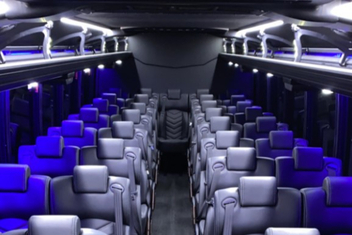 Buffalo Charter Bus Interior