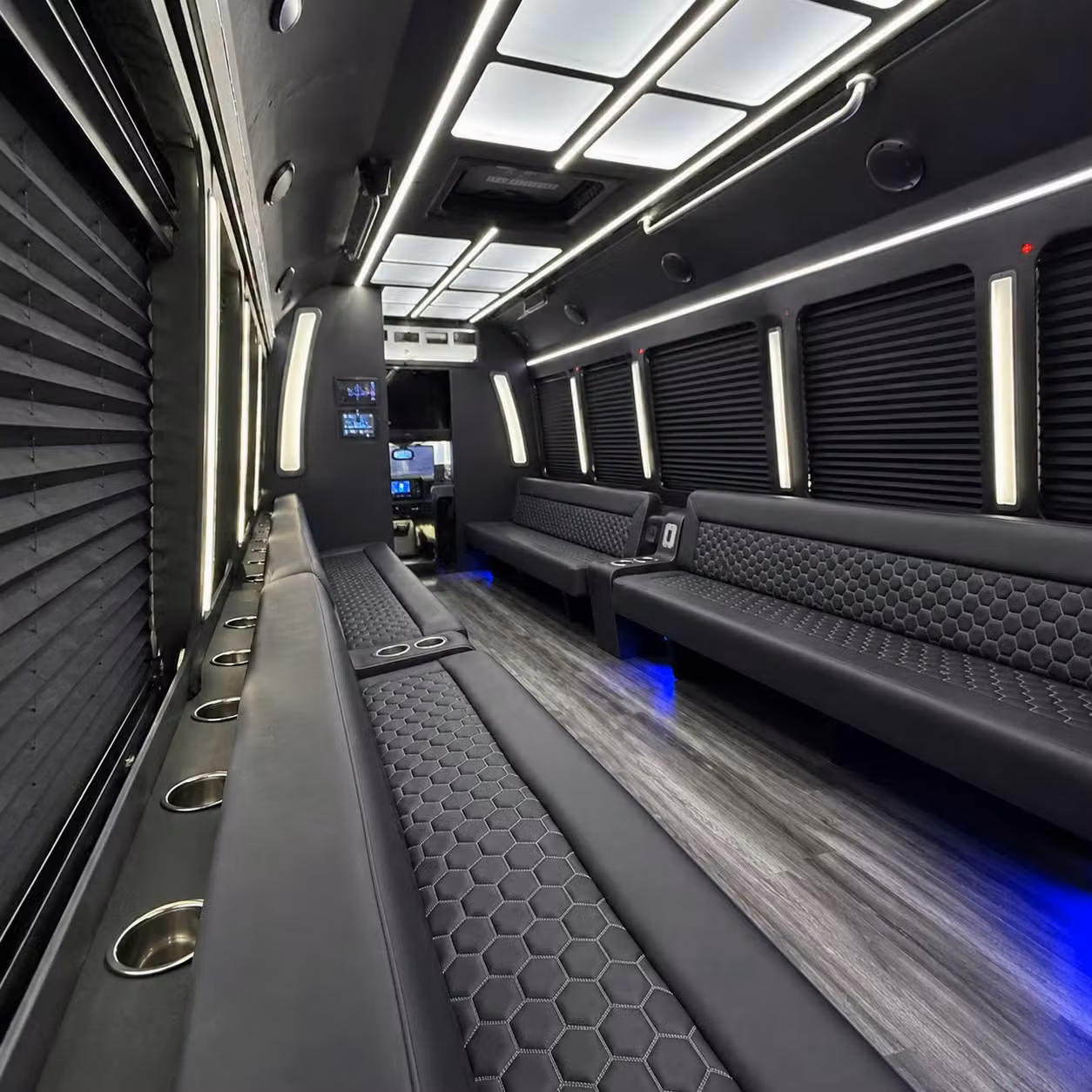 party bus interior
